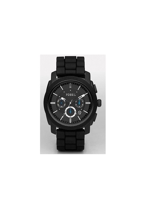 MONTRE HOMME FOSSIL Chronographe Noire en Silicone Bracelet FS4487 EUR  30,00 - PicClick FR