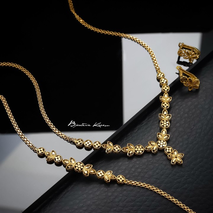 Parure Or Jaune 18K Tunisie | Kacem Nabeul
