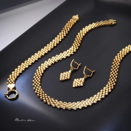 Parure Or Jaune 18K Tunisie | Kacem Nabeul
