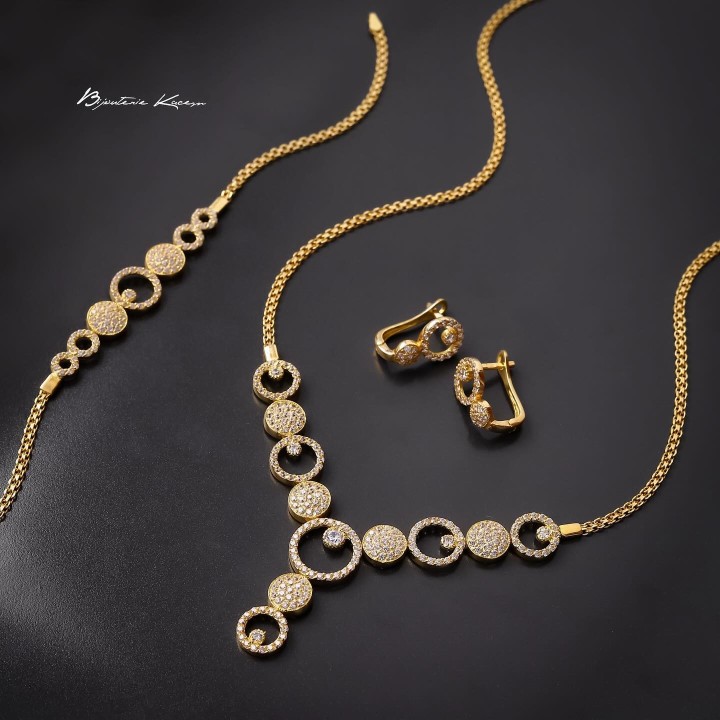 Parure Or Jaune 18K Tunisie | Kacem Nabeul