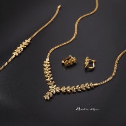 Parure Or Jaune 18K Tunisie | Kacem Nabeul