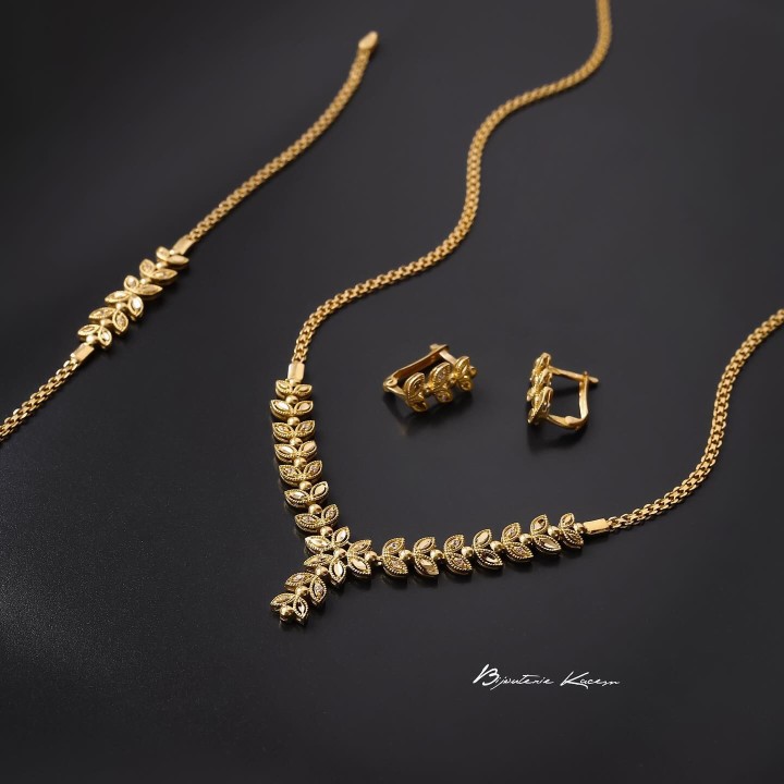 Parure Or Jaune 18K Tunisie | Kacem Nabeul