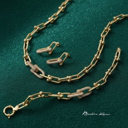 Parure Or Jaune 18K Tunisie | Kacem Nabeul
