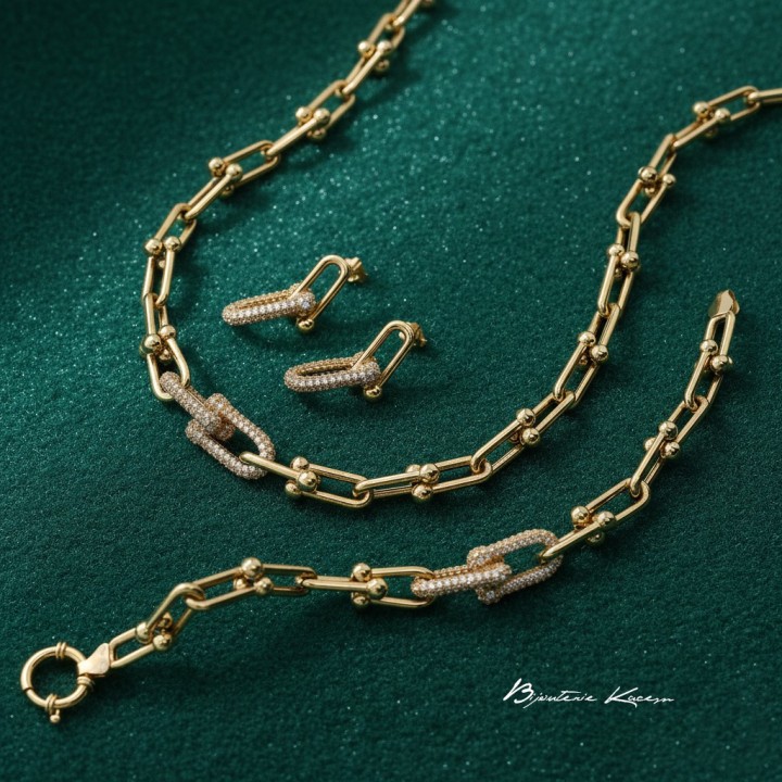 Parure Or Jaune 18K Tunisie | Kacem Nabeul