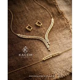Parure Or Jaune 18K Tunisie | Kacem Nabeul