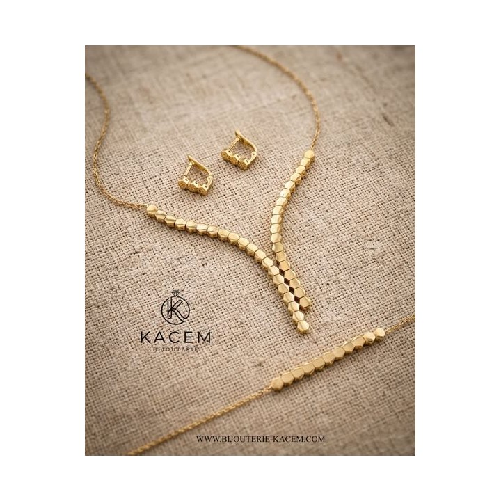 Parure Or Jaune 18K Tunisie | Kacem Nabeul