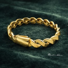 Bracelet Or 18 Carats BR000003 | Bijouterie Kacem Tunisie