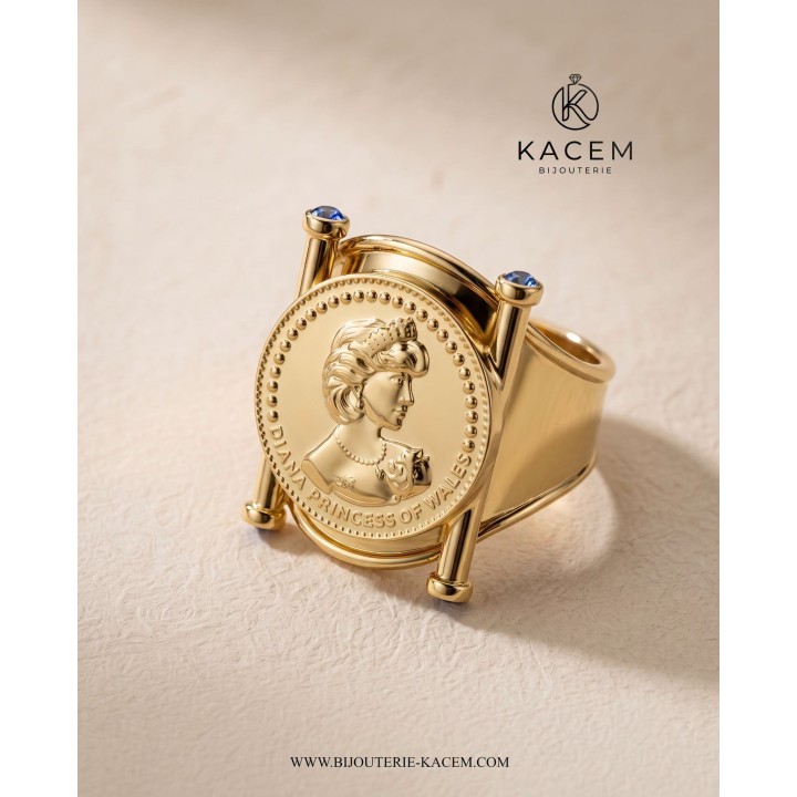 Bague en Or 18K B000056 | Bijouterie Kacem Tunisie