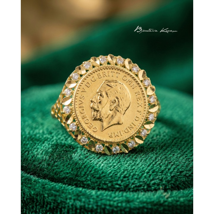 Prix Bague Lira en Or - Achat Tunisie | Bijouterie Kacem