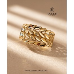 Bague en Or 18 Carats B000069 | Bijouterie Kacem Tunisie
