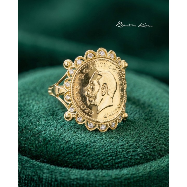 Prix Bague Lira en Or - Achat Tunisie | Bijouterie Kacem