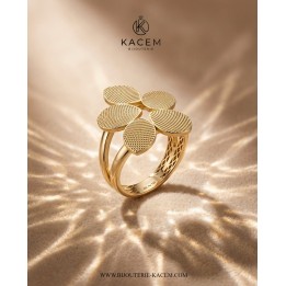 Bague en Or 18 Carats B000082 | Bijouterie Kacem Tunisie
