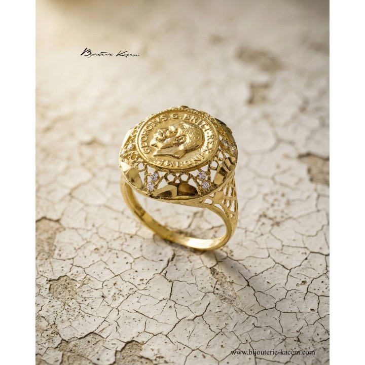 Prix Bague Lira en Or - Achat Tunisie | Bijouterie Kacem