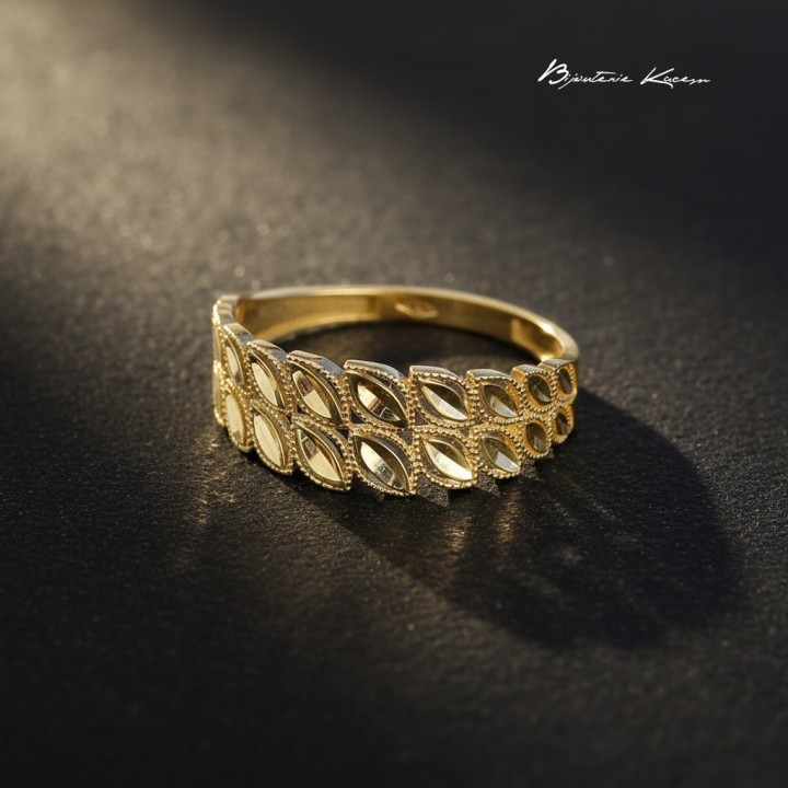 Bague en Or 18 Carats | Bijouterie Kacem Tunisie
