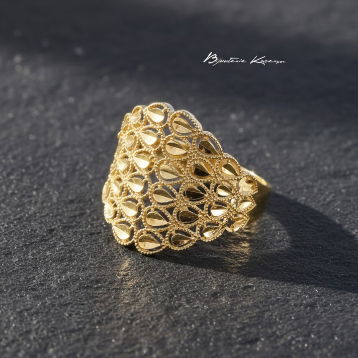 Bague en Or 18 Carats | Bijouterie Kacem Tunisie