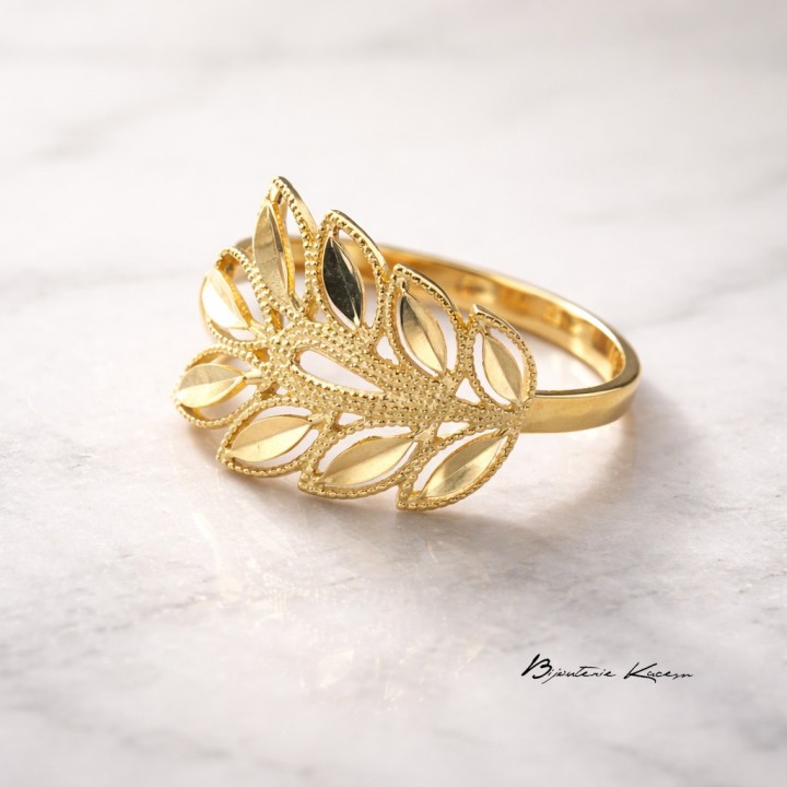 Bague en Or 18 Carats | Bijouterie Kacem Tunisie