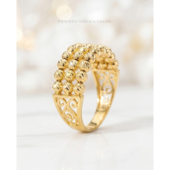 Bague en Or 18 Carats | Bijouterie Kacem Tunisie