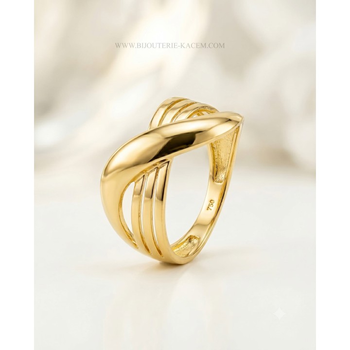 Bague en Or 18 Carats | Bijouterie Kacem Tunisie