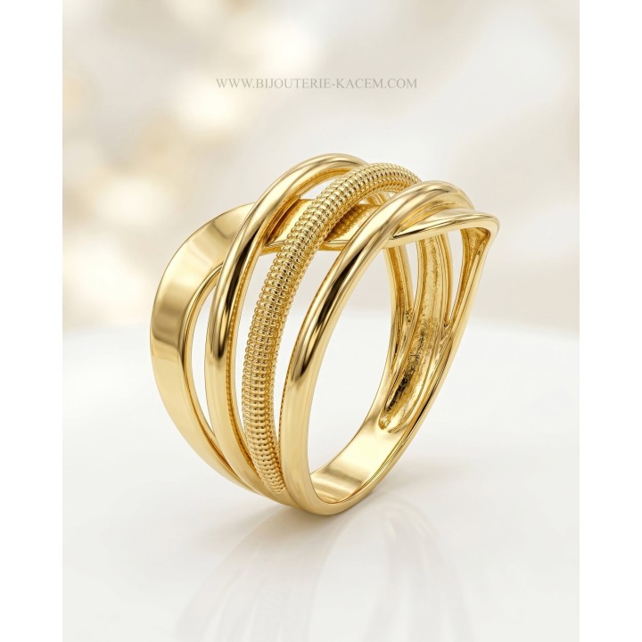 Bague en Or 18 Carats | Bijouterie Kacem Tunisie