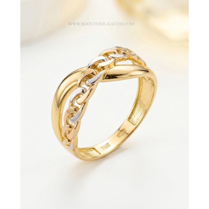 Bague en Or 18 Carats | Bijouterie Kacem Tunisie