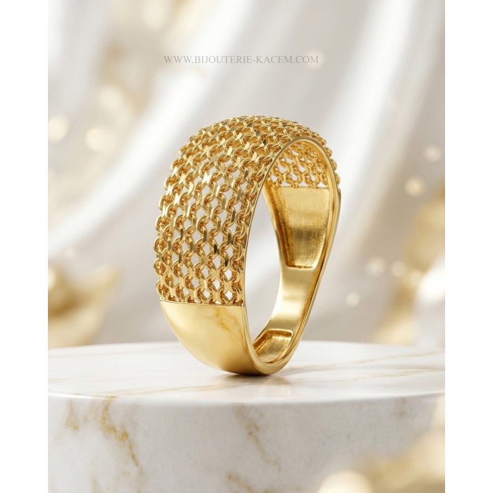 Bague en Or 18 Carats | Bijouterie Kacem Tunisie